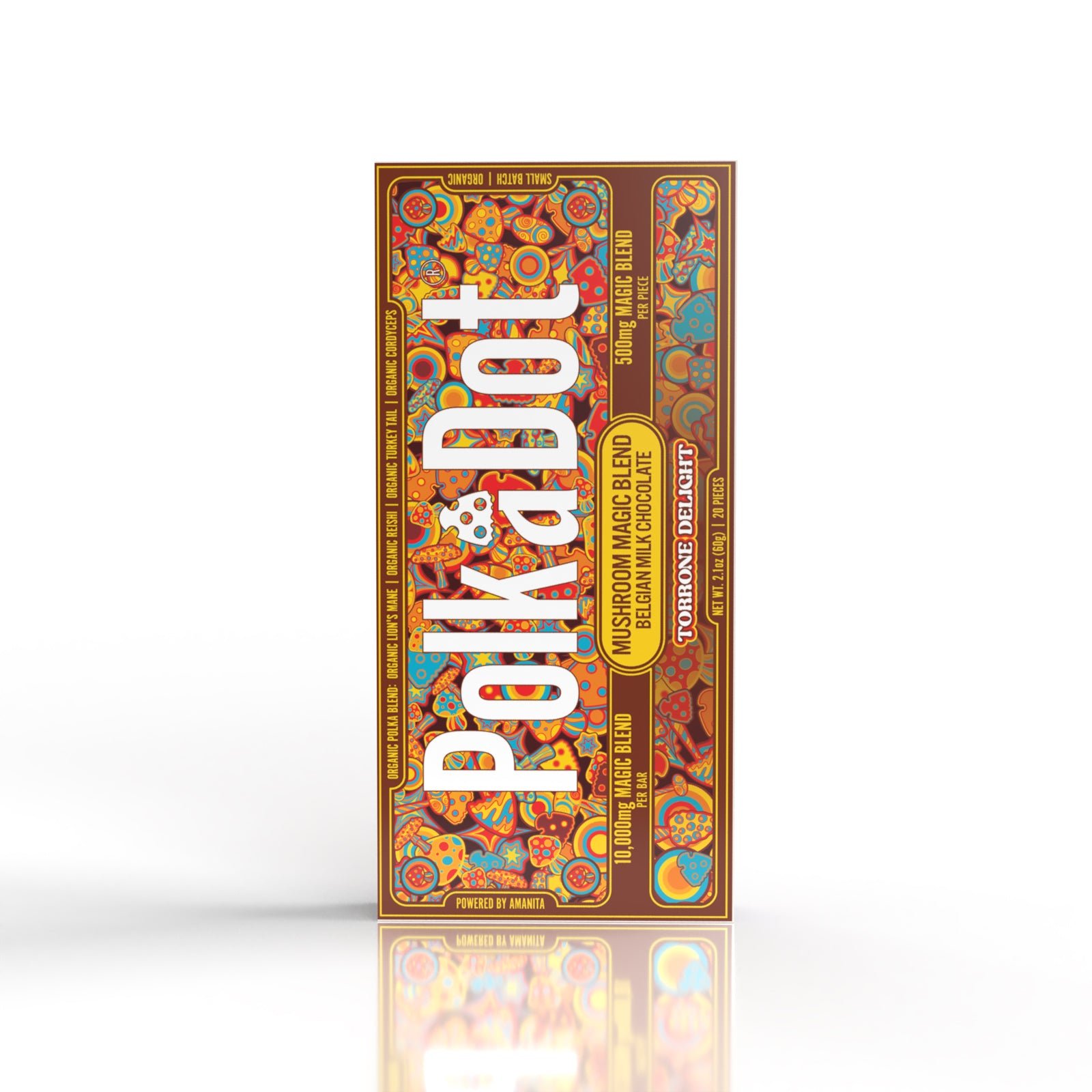 Torrone Delight Polkadot Chocolate bar Torrone Delight Polkadot Chocolate bar