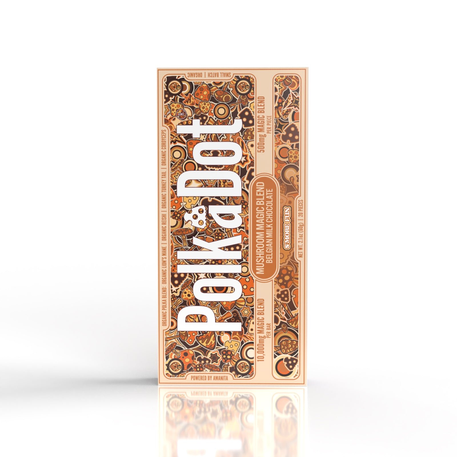 Smore's Fun Polkadot Chocolate bar Smore's Fun Polkadot Chocolate bar