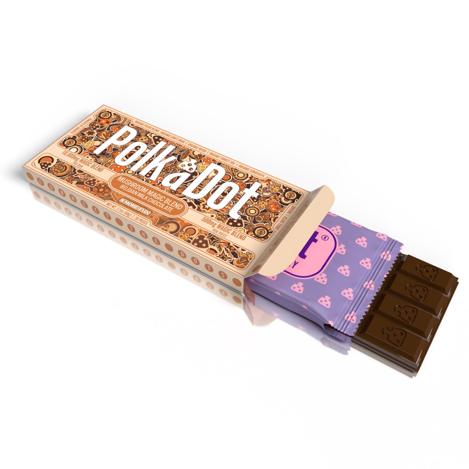 Smore's Fun Polkadot Chocolate bar Smore's Fun Polkadot Chocolate bar - Image 2
