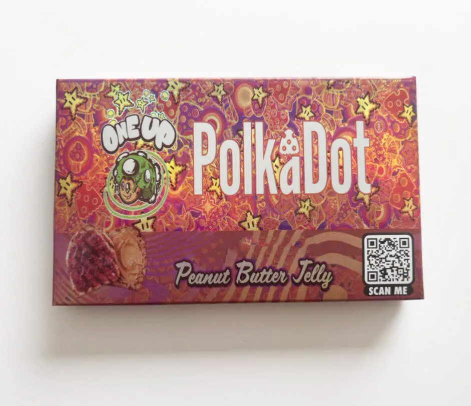 Polkadot Peanut Butter Jelly Chocolate Bar Polkadot Peanut Butter Jelly Chocolate Bar
