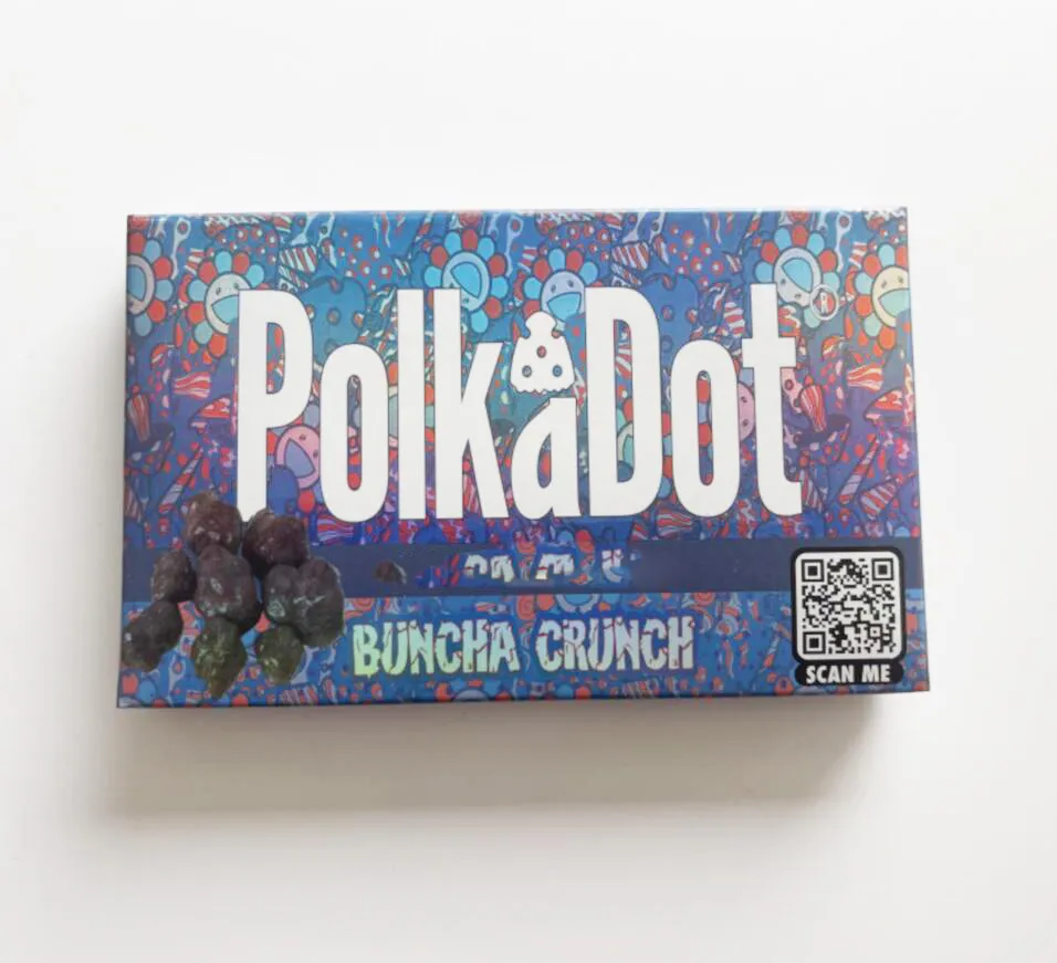 Polkadot Buncha Crunch Magic Mushroom Chocolate Bar Polkadot Buncha Crunch Magic Mushroom Chocolate Bar