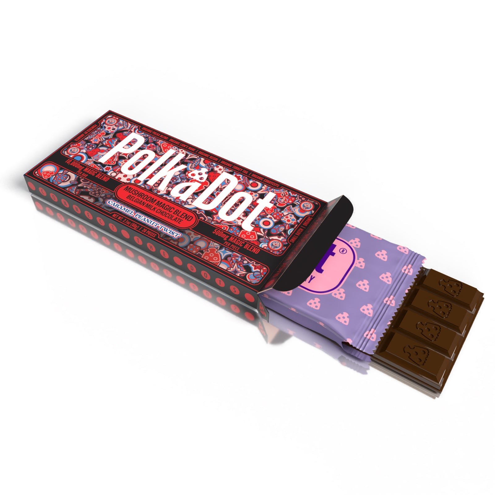 Caramel Peanut Twist Polkadot Chocolate bar Caramel Peanut Twist Polkadot Chocolate bar - Image 3