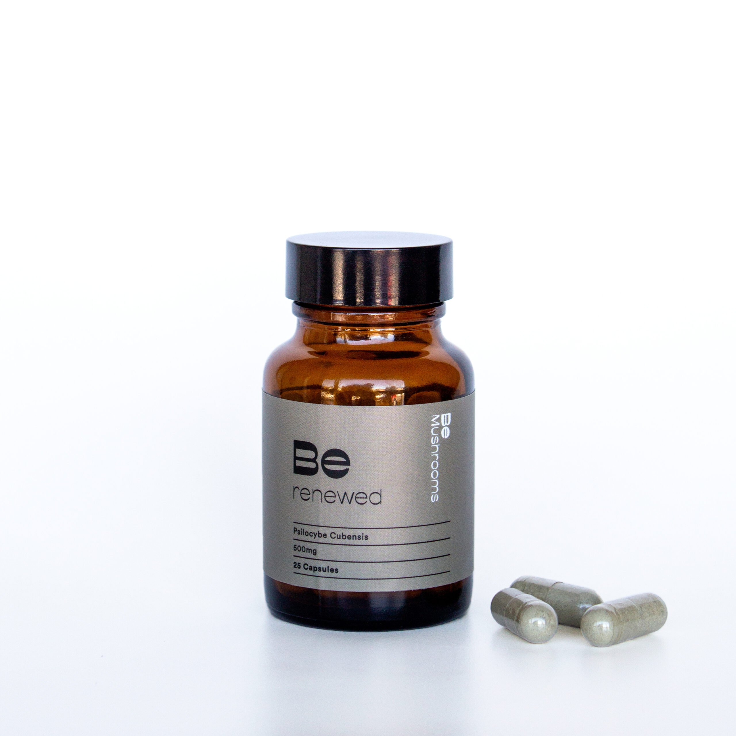 Be Renewed Macrodose Psilocybin Capsules (25 Capsules) Be Renewed Macrodose Psilocybin Capsules (25 Capsules)