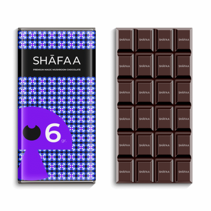 shafaa Penis Envy Magic Mushrooms Dark Chocolate Bar Edibles