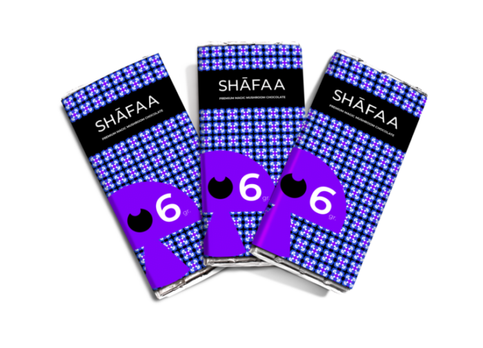 shafaa Penis Envy Magic Mushrooms Dark Chocolate Bar Edibles