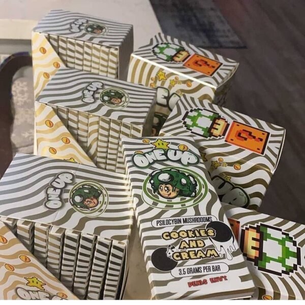 Cookies-and-Cream-1.jpeg One Up Mushroom Bars Cookies and Cream