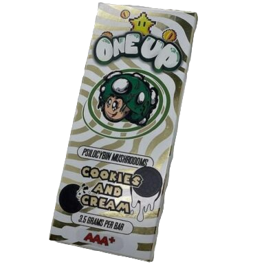 Cookies-and-Cream.png One Up Mushroom Bars Cookies and Cream