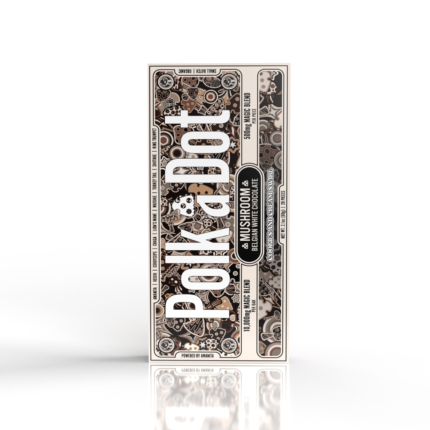 CookiesAndCream_Front.png Cookies & Cream Swirl Polkadot Chocolate bar