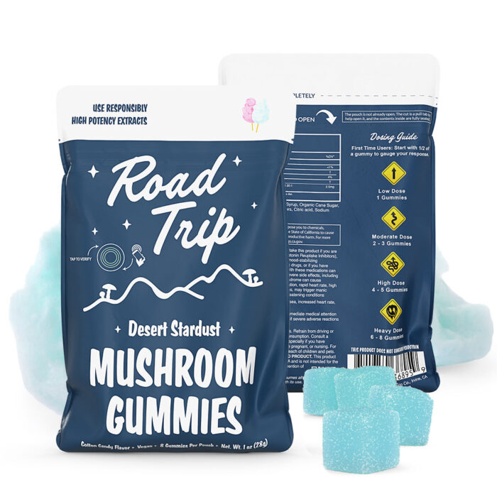 Cotton_Candy_8pk Desert Stardust Magic Mushroom Road Trip Gummies - Cotton Candy