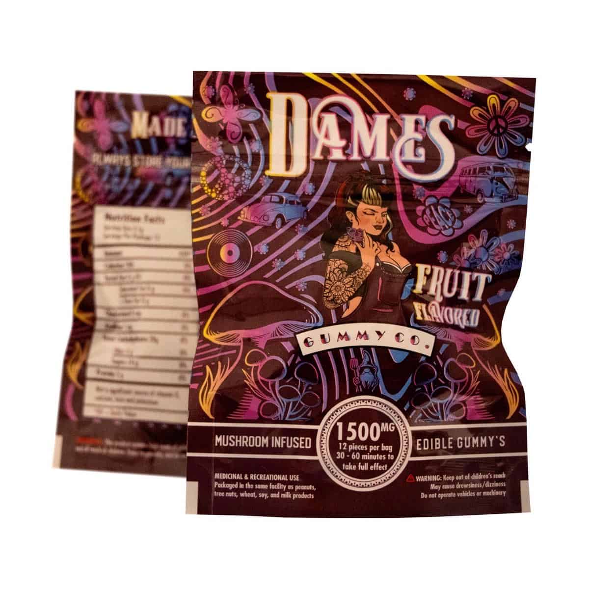 Dames Magic Mushroom Gummies 1500mg Dames Magic Mushroom Gummies 1500mg