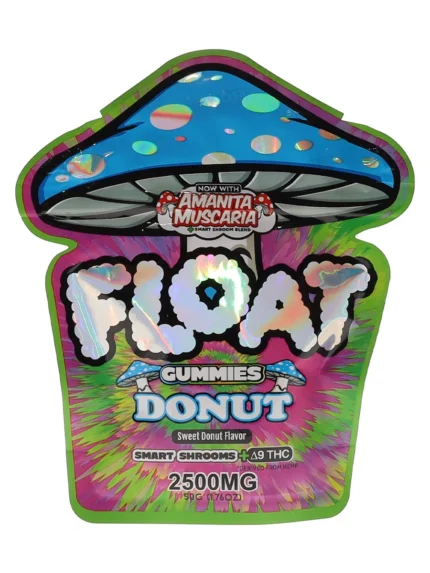 Donut Float Amanita Mushroom Gummies 2500mg