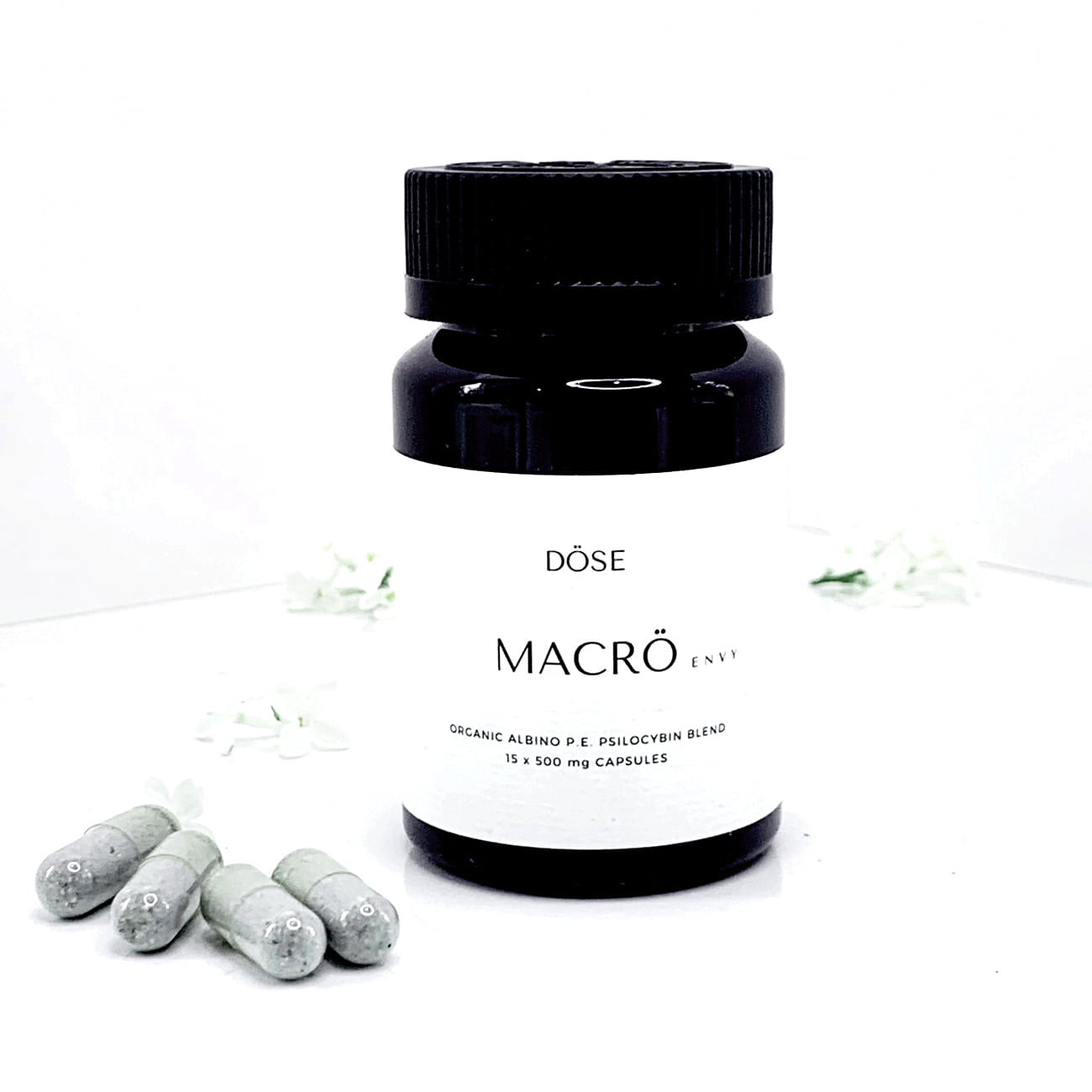 Dose MACRO ENVY Macrodose Psilocybin Capsules Dose MACRO ENVY Macrodose Psilocybin Capsules