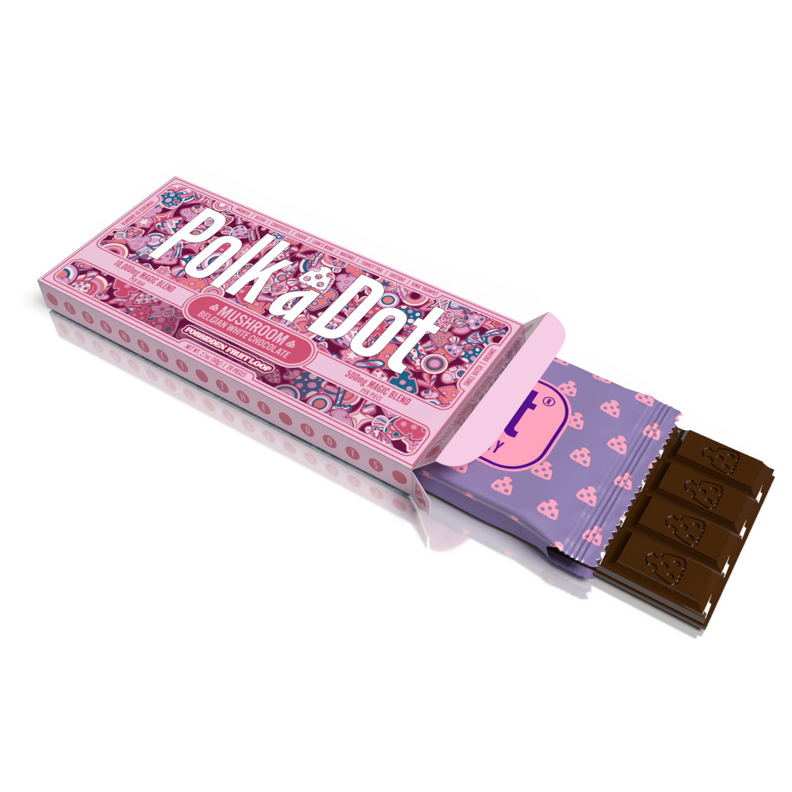 Forbidden Fruit Loop Polkadot Chocolate bar Forbidden Fruit Loop Polkadot Chocolate bar - Image 2