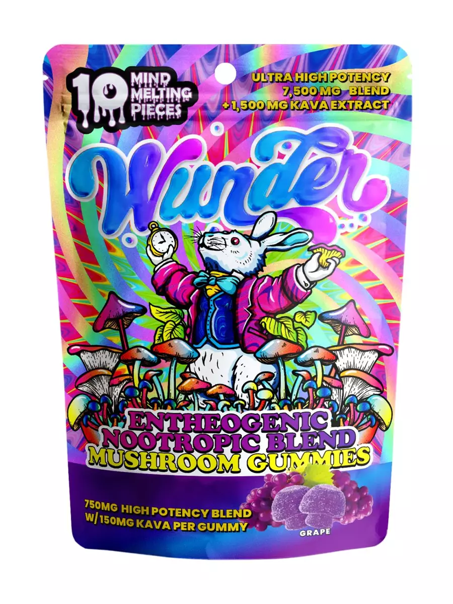 Grape Wunder Entheogenic Nootropic Blend Amanita Mushroom Gummies 7500mg Grape Wunder Entheogenic Nootropic Blend Amanita Mushroom Gummies 7500mg