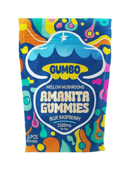 Gumbo-magic-mushroom-amanita-gummies-2500mg-Blue-rasberry.webp Blue Raspberry Gumbo Magic Mushroom Amanita Gummies 2500mg