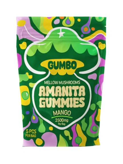 Gumbo-magic-mushroom-amanita-gummies-2500mg-Mango-1.webp Mango Gumbo Magic Mushroom Amanita Gummies 2500mg