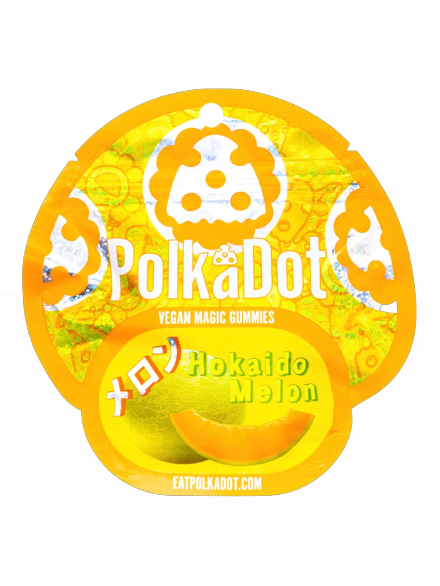 Hokaido Melon Polkadot Vegan Magic Mushroom Gummies Hokaido Melon Polkadot Vegan Magic Mushroom Gummies