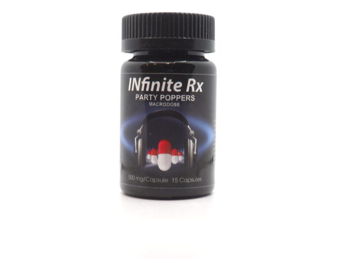 INfinite Rx Party Poppers Macrodosing Mushrooms Capsules