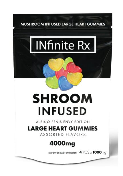 INfinite-Rx-Shroom-Infused-Albino-Penis-Envy-Edition-Large-Heart-Gummies-Edibles-4000mg-600x857-1.jpg INfinite Rx Shroom Infused Albino Penis Envy Edition Large Heart Gummies Edibles 4000mg