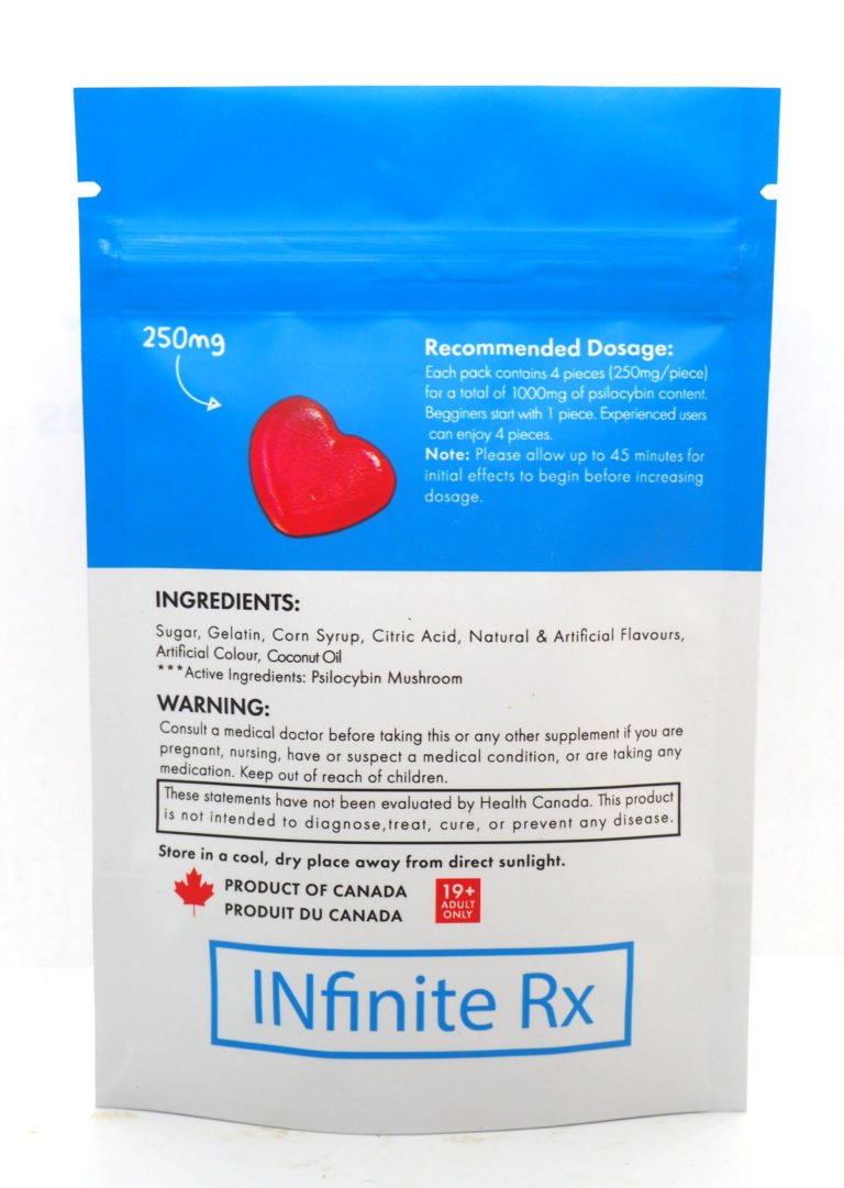 INfinite Rx Shroom Infused Heart Gummies Edibles 1000mg INfinite Rx Shroom Infused Heart Gummies Edibles 1000mg