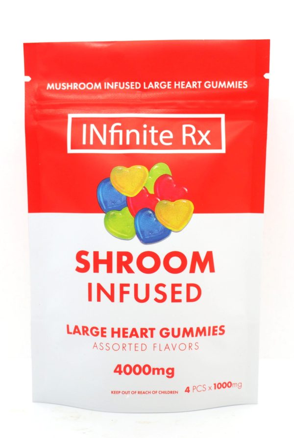 INfinite-Rx-Shroom-Infused-Large-Heart-Gummies-Edibles-4000mg-600x894-1.jpg INfinite Rx’s Shroom Infused Large Heart Gummies Edibles