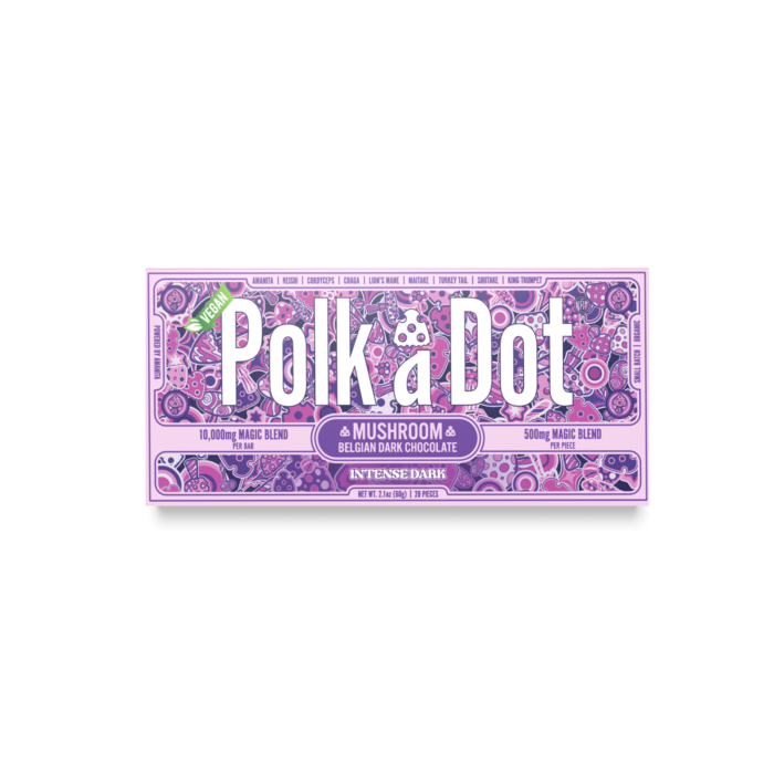 IntenseDark_Top.png Intense Dark Polkadot Chocolate bar