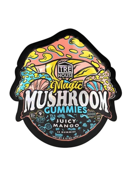 Juicy Mango Tre House Magic Mushroom Gummies