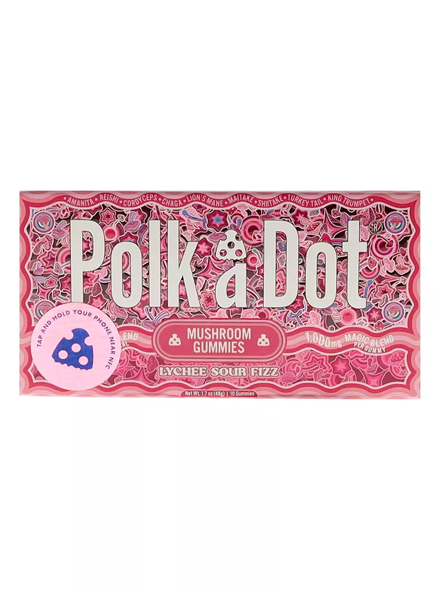 Lychee Sour Fizz PolkaDot Magic Mushroom Belgian Magic Blend Gummies Lychee Sour Fizz PolkaDot Magic Mushroom Belgian Magic Blend Gummies
