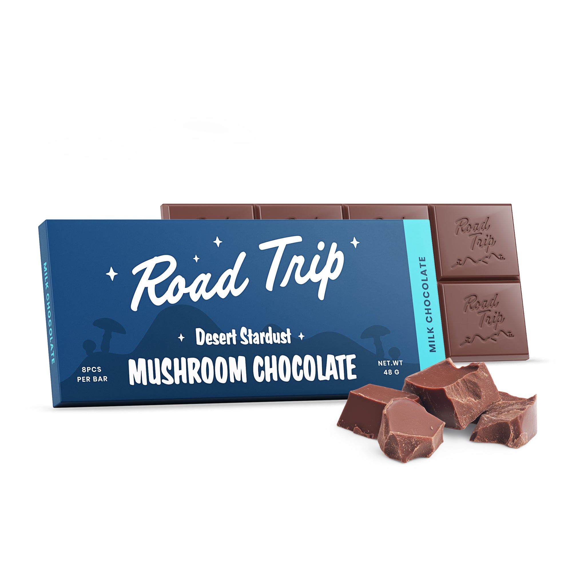 Desert Stardust Mushroom Chocolate – Milk Chocolate Desert Stardust Mushroom Chocolate – Milk Chocolate