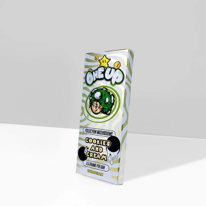 ONE-UP-BAR.jpeg One Up Mushroom Bars Cookies and Cream