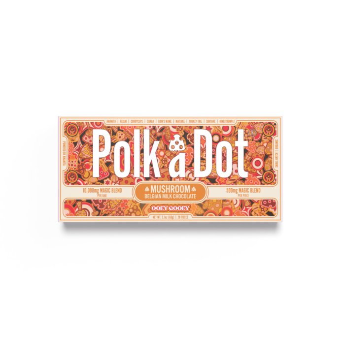 Ooey Gooey Polkadot Chocolate bar