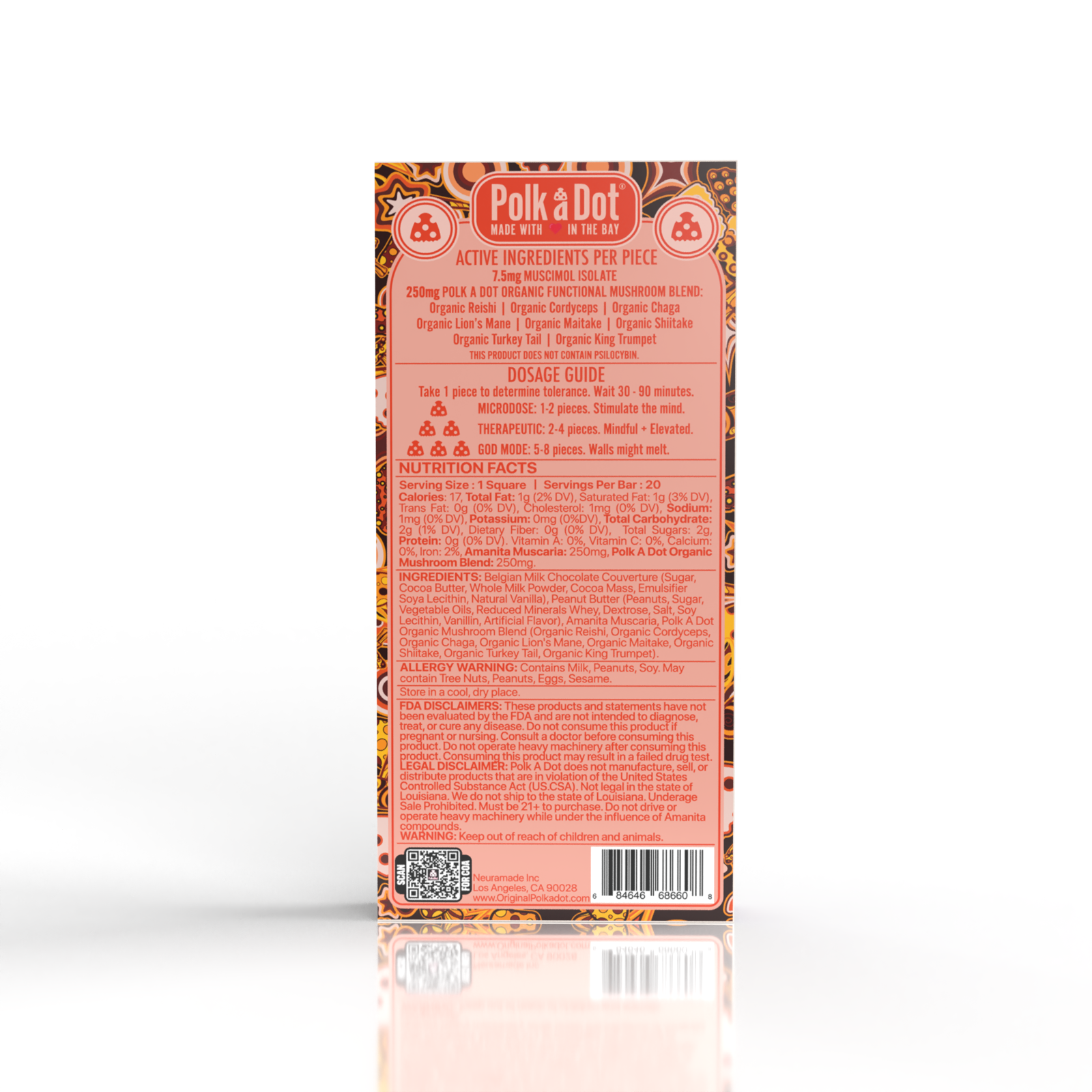 Penny Cup Polkadot Chocolate bar Penny Cup Polkadot Chocolate bar - Image 2