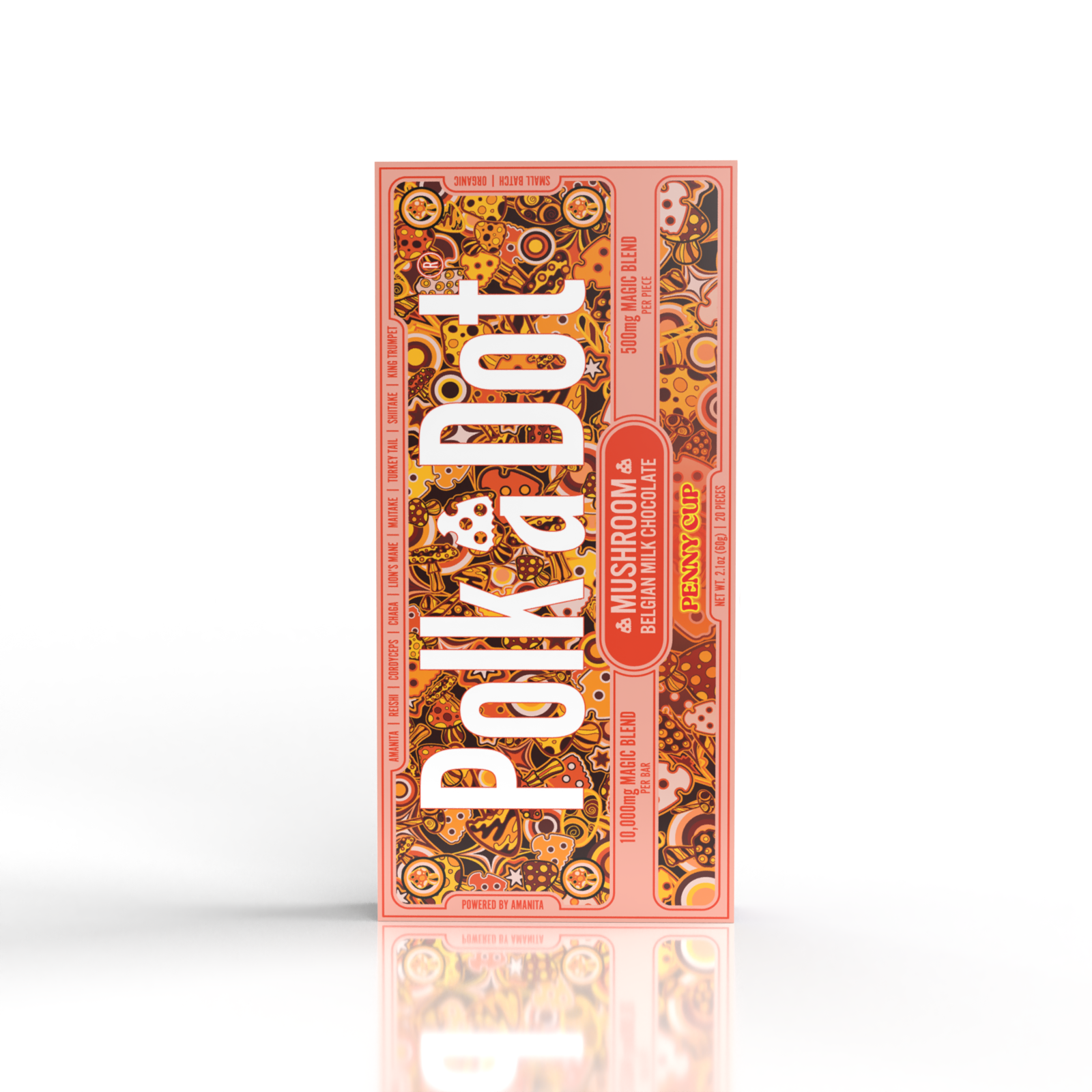 Penny Cup Polkadot Chocolate bar Penny Cup Polkadot Chocolate bar