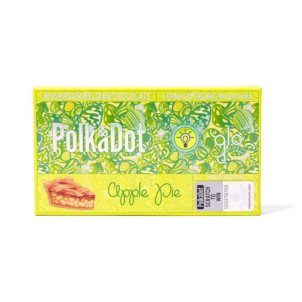 Polkadot Apple Pie Chocolate Bar Polkadot Apple Pie Chocolate Bar