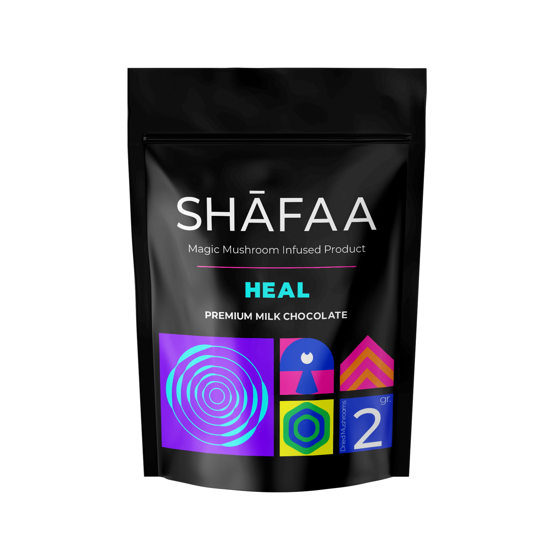 Shafaa Macrodosing Magic Mushroom Milk Chocolate Edibles Shafaa Macrodosing Magic Mushroom Milk Chocolate Edibles - Image 2