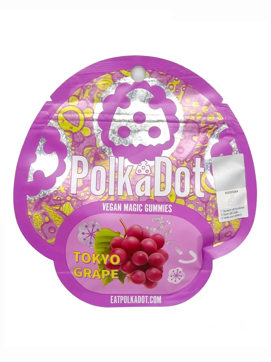 Tokyo Grape Polkadot Vegan Magic Gummies 4G Tokyo Grape Polkadot Vegan Magic Gummies 4G