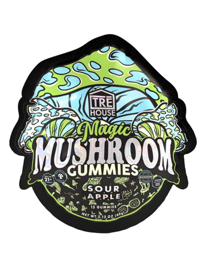 Tre-house-magic-mushroom-gummies-sour-Apple.webp Sour Apple Tre House Magic Mushroom Gummies
