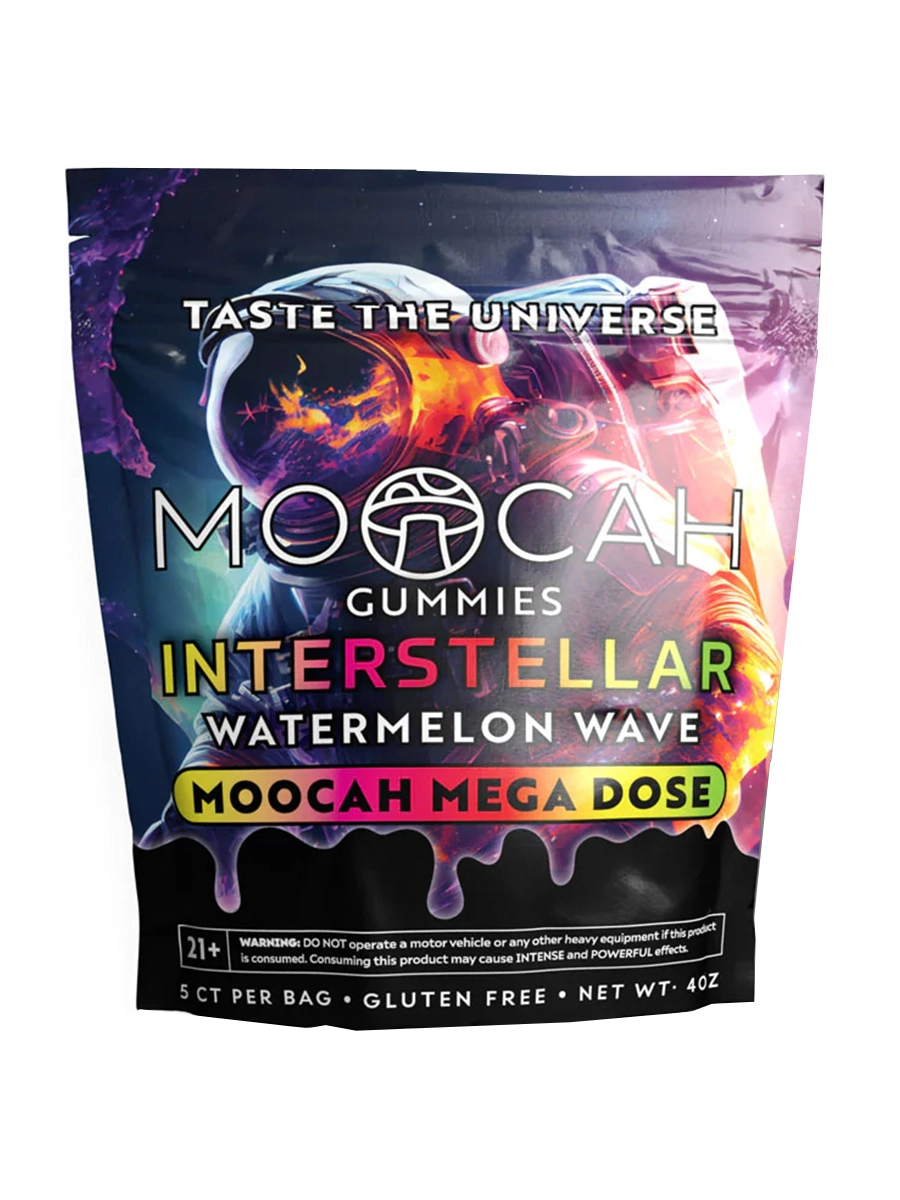 Watermelon Wave Moocah Mega Dose Mushroom Gummies 5ct Watermelon Wave Moocah Mega Dose Mushroom Gummies 5ct