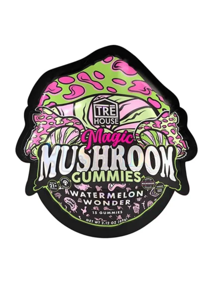 Watermelon Wonder Tre House Magic Mushroom Gummies