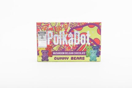 PolkaDot Gummy Bears Chocolate Bar