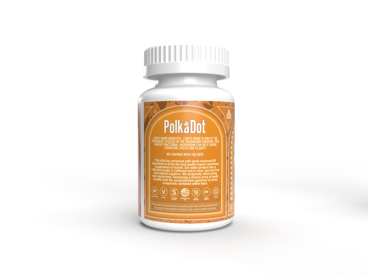 Polkadot Lion's Mane Capsules (90 Count) Polkadot Lion's Mane Capsules (90 Count) - Image 3