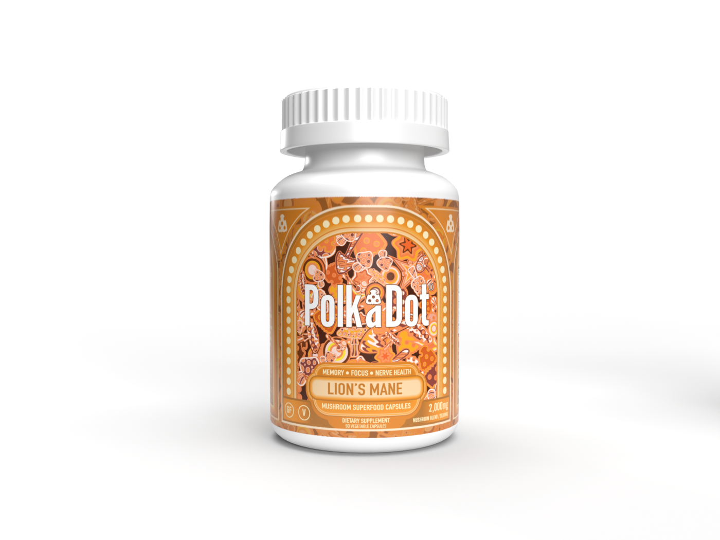 Polkadot Lion's Mane Capsules (90 Count) Polkadot Lion's Mane Capsules (90 Count)