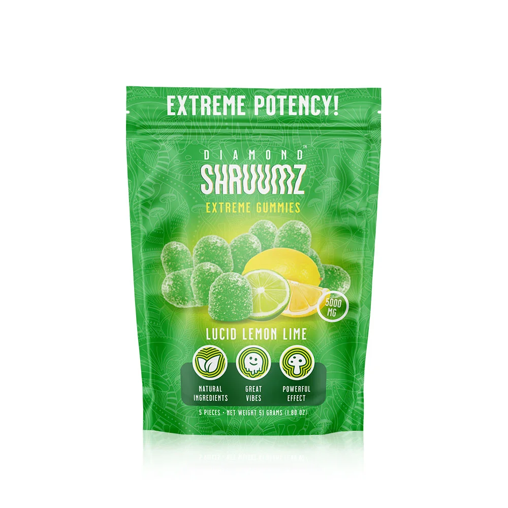 Lucid Lemon Lime Gummies | 5pcs Lucid Lemon Lime Gummies | 5pcs
