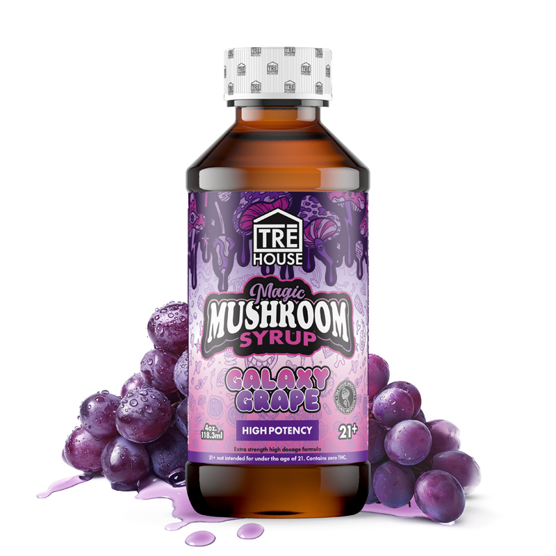 Tre House Magic Mushroom Galaxy Grape Syrup Tre House Magic Mushroom Galaxy Grape Syrup